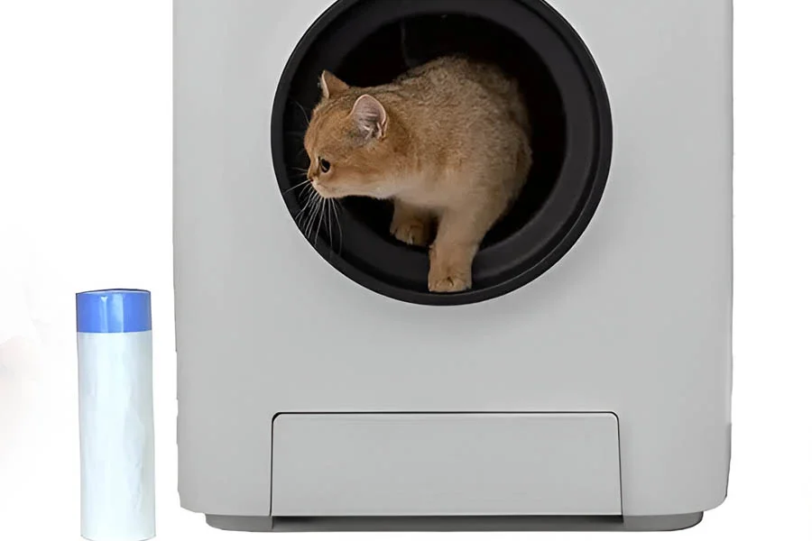 self cleaning cat litter box